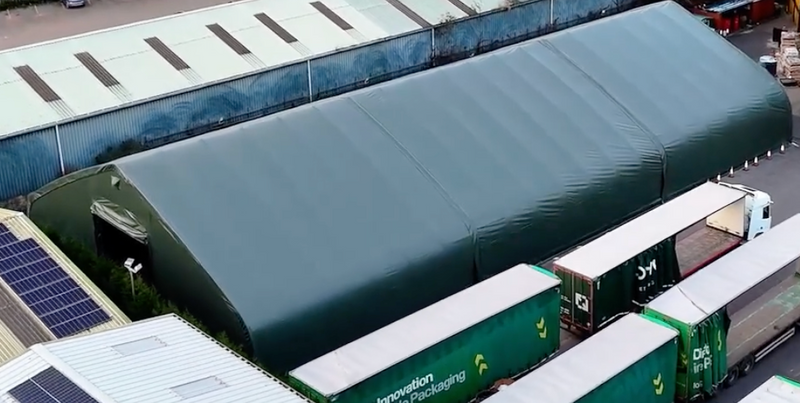 Trailer and transport staging