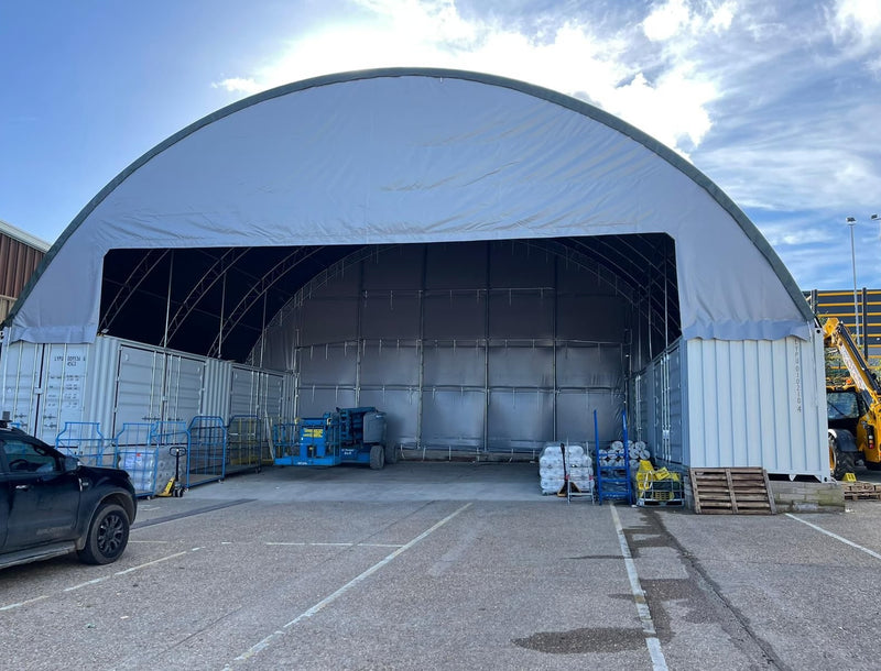 Covered maintenance areas